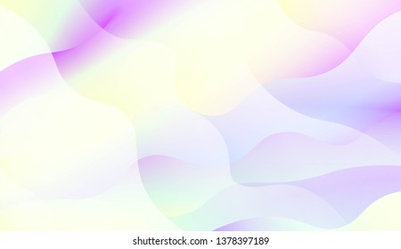 Futuristic Technology Style With Geometric Design, Shapes. Blurred Gradient Texture Background. For Ad, Presentation, Card. Vector Illustration