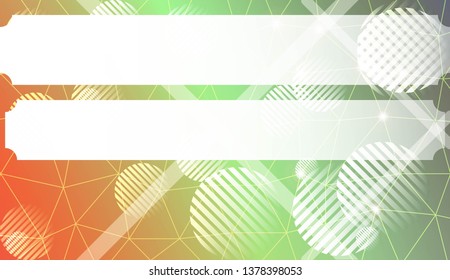 Futuristic Technology Style With Geometric Design, Shapes. Triangles, line, circle. For Business Presentation Wallpaper, Flyer, Cover. Vector Illustration with Color Gradient