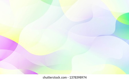 Futuristic Technology Style With Geometric Design, Shapes. Blurred Gradient Texture Background. For Ad, Presentation, Card. Vector Illustration