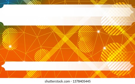 Futuristic Technology Style With Geometric Design, Shapes. Triangles, line, circle. For Business Presentation Wallpaper, Flyer, Cover. Vector Illustration with Color Gradient