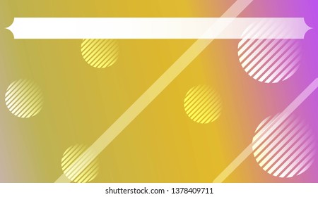 Futuristic Technology Style With Geometric Design, Shapes. For Flyer, Brochure, Booklet And Websites Design Vector Illustration with Color Gradient