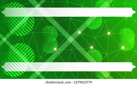 Futuristic Technology Style With Geometric Design, Shapes. Triangles, line, circle. For Business Presentation Wallpaper, Flyer, Cover. Vector Illustration with Color Gradient