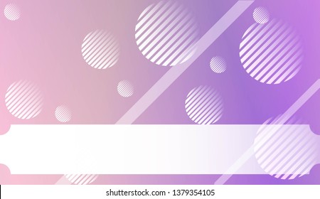 Futuristic Technology Style With Geometric Design, Shapes. For Business Presentation Wallpaper, Flyer, Cover. Vector Illustration with Color Gradient