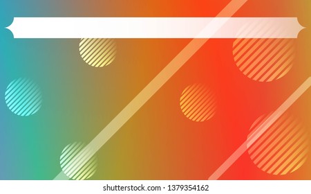 Futuristic Technology Style With Geometric Design, Shapes. For Flyer, Brochure, Booklet And Websites Design Vector Illustration with Color Gradient