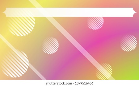 Futuristic Technology Style With Geometric Design, Shapes. For Business Presentation Wallpaper, Flyer, Cover. Vector Illustration with Color Gradient