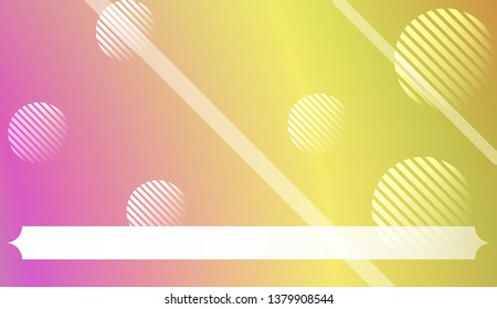 Futuristic Technology Style With Geometric Design, Shapes. For Business Presentation Wallpaper, Flyer, Cover. Vector Illustration with Color Gradient