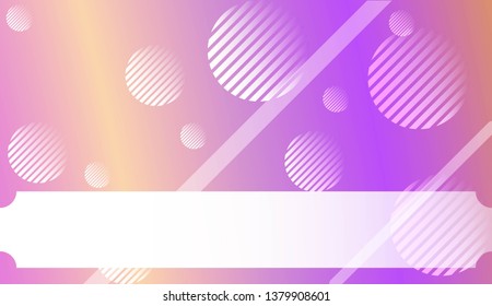 Futuristic Technology Style With Geometric Design, Shapes. For Flyer, Brochure, Booklet And Websites Design Vector Illustration with Color Gradient