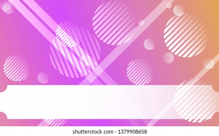 Futuristic Technology Style With Geometric Design, Shapes. For Flyer, Brochure, Booklet And Websites Design Vector Illustration with Color Gradient
