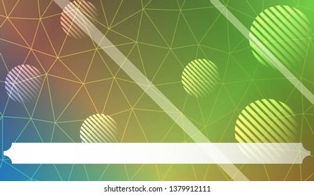 Futuristic Technology Style With Geometric Design, Shapes. Triangles, line, circle. For Business Presentation Wallpaper, Flyer, Cover. Vector Illustration with Color Gradient