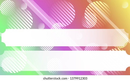 Futuristic Technology Style With Geometric Design, Shapes. For Flyer, Brochure, Booklet And Websites Design Vector Illustration with Color Gradient