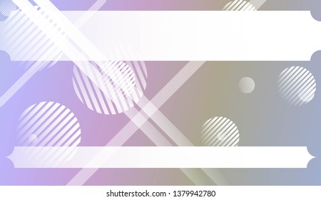 Futuristic Technology Style With Geometric Design, Shapes. For Business Presentation Wallpaper, Flyer, Cover. Vector Illustration with Color Gradient