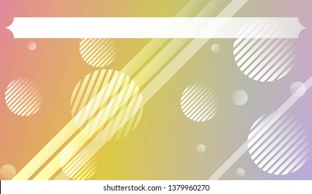 Futuristic Technology Style With Geometric Design, Shapes. For Business Presentation Wallpaper, Flyer, Cover. Vector Illustration with Color Gradient