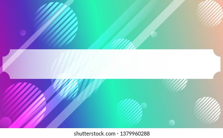Futuristic Technology Style With Geometric Design, Shapes. For Business Presentation Wallpaper, Flyer, Cover. Vector Illustration with Color Gradient