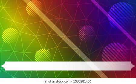 Futuristic Technology Style With Geometric Design, Shapes. Triangles, line, circle. For Business Presentation Wallpaper, Flyer, Cover. Vector Illustration with Color Gradient