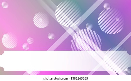 Futuristic Technology Style With Geometric Design, Shapes. For Business Presentation Wallpaper, Flyer, Cover. Vector Illustration with Color Gradient