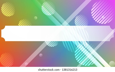 Futuristic Technology Style With Geometric Design, Shapes. For Flyer, Brochure, Booklet And Websites Design Vector Illustration with Color Gradient