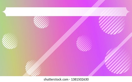 Futuristic Technology Style With Geometric Design, Shapes. For Flyer, Brochure, Booklet And Websites Design Vector Illustration with Color Gradient