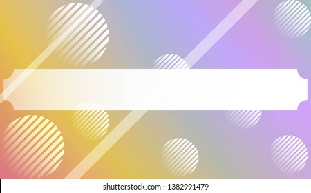 Futuristic Technology Style With Geometric Design, Shapes. For Flyer, Brochure, Booklet And Websites Design Vector Illustration with Color Gradient