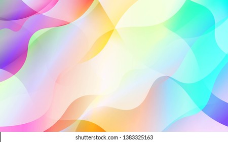 Futuristic Technology Style With Geometric Design, Shapes. Blurred Gradient Texture Background. For Ad, Presentation, Card. Vector Illustration