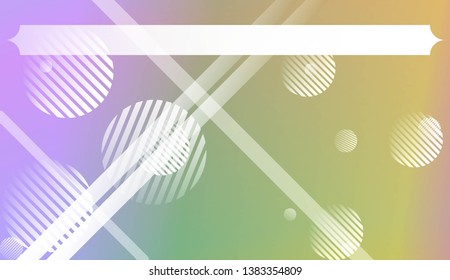 Futuristic Technology Style With Geometric Design, Shapes. For Business Presentation Wallpaper, Flyer, Cover. Vector Illustration with Color Gradient