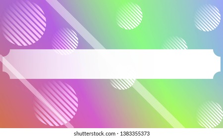 Futuristic Technology Style With Geometric Design, Shapes. For Flyer, Brochure, Booklet And Websites Design Vector Illustration with Color Gradient
