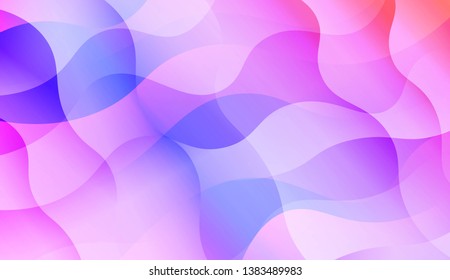 Futuristic Technology Style With Geometric Design, Shapes. Blurred Gradient Texture Background. For Ad, Presentation, Card. Vector Illustration