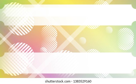 Futuristic Technology Style With Geometric Design, Shapes. For Business Presentation Wallpaper, Flyer, Cover. Vector Illustration with Color Gradient