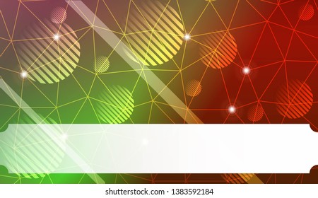 Futuristic Technology Style With Geometric Design, Shapes. Triangles, line, circle. For Business Presentation Wallpaper, Flyer, Cover. Vector Illustration with Color Gradient