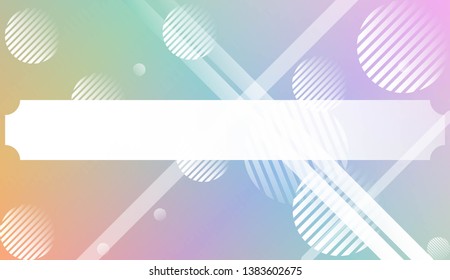 Futuristic Technology Style With Geometric Design, Shapes. For Flyer, Brochure, Booklet And Websites Design Vector Illustration with Color Gradient
