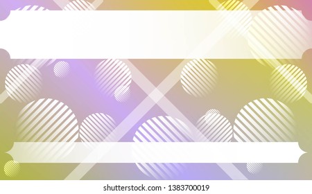Futuristic Technology Style With Geometric Design, Shapes. For Business Presentation Wallpaper, Flyer, Cover. Vector Illustration with Color Gradient
