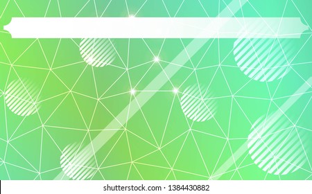 Futuristic Technology Style With Geometric Design, Shapes. Triangles, line, circle. For Business Presentation Wallpaper, Flyer, Cover. Vector Illustration with Color Gradient