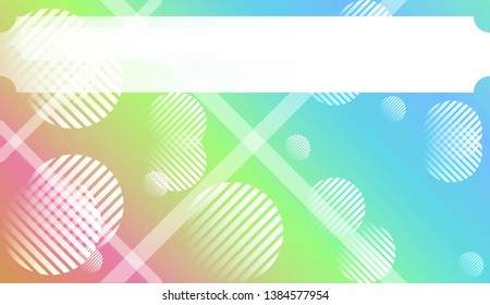 Futuristic Technology Style With Geometric Design, Shapes. For Flyer, Brochure, Booklet And Websites Design Vector Illustration with Color Gradient