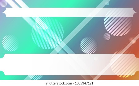 Futuristic Technology Style With Geometric Design, Shapes. For Flyer, Brochure, Booklet And Websites Design Vector Illustration with Color Gradient