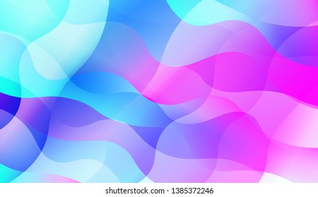 Futuristic Technology Style With Geometric Design, Shapes. Blurred Gradient Texture Background. For Ad, Presentation, Card. Vector Illustration