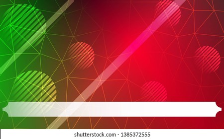 Futuristic Technology Style With Geometric Design, Shapes. Triangles, line, circle. For Business Presentation Wallpaper, Flyer, Cover. Vector Illustration with Color Gradient