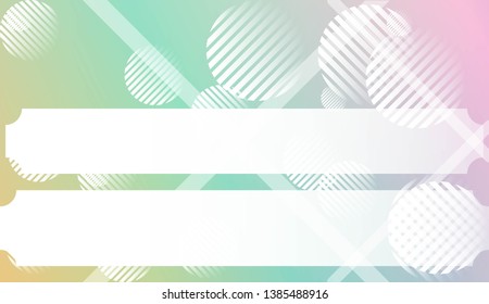Futuristic Technology Style With Geometric Design, Shapes. For Business Presentation Wallpaper, Flyer, Cover. Vector Illustration with Color Gradient
