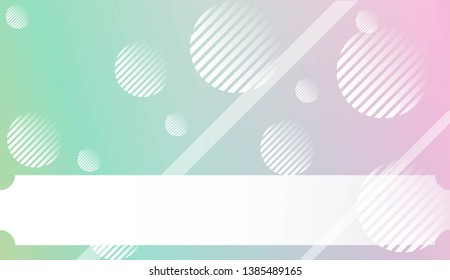 Futuristic Technology Style With Geometric Design, Shapes. For Business Presentation Wallpaper, Flyer, Cover. Vector Illustration with Color Gradient