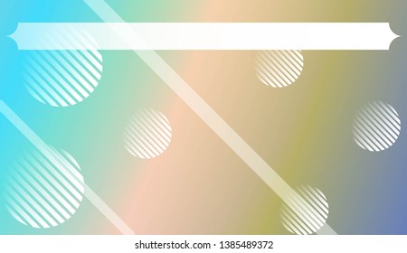 Futuristic Technology Style With Geometric Design, Shapes. For Business Presentation Wallpaper, Flyer, Cover. Vector Illustration with Color Gradient