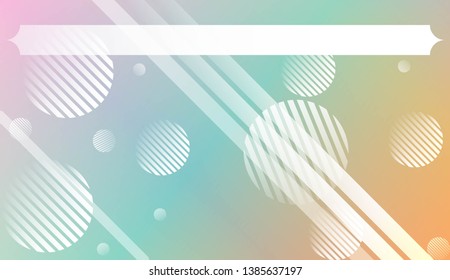 Futuristic Technology Style With Geometric Design, Shapes. For Business Presentation Wallpaper, Flyer, Cover. Vector Illustration with Color Gradient