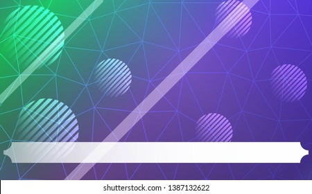 Futuristic Technology Style With Geometric Design, Shapes. Triangles, line, circle. For Business Presentation Wallpaper, Flyer, Cover. Vector Illustration with Color Gradient