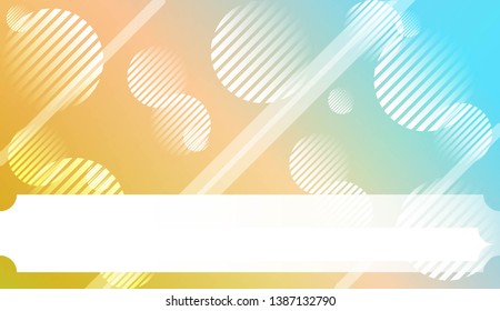 Futuristic Technology Style With Geometric Design, Shapes. For Flyer, Brochure, Booklet And Websites Design Vector Illustration with Color Gradient