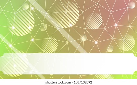 Futuristic Technology Style With Geometric Design, Shapes. Triangles, line, circle. For Business Presentation Wallpaper, Flyer, Cover. Vector Illustration with Color Gradient