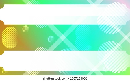Futuristic Technology Style With Geometric Design, Shapes. For Flyer, Brochure, Booklet And Websites Design Vector Illustration with Color Gradient