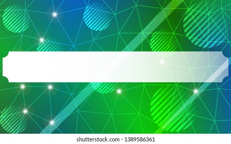 Futuristic Technology Style With Geometric Design, Shapes. Triangles, line, circle. For Business Presentation Wallpaper, Flyer, Cover. Vector Illustration with Color Gradient