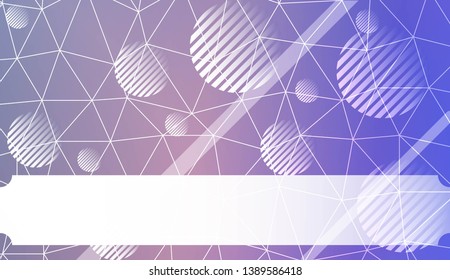 Futuristic Technology Style With Geometric Design, Shapes. Triangles, line, circle. For Business Presentation Wallpaper, Flyer, Cover. Vector Illustration with Color Gradient