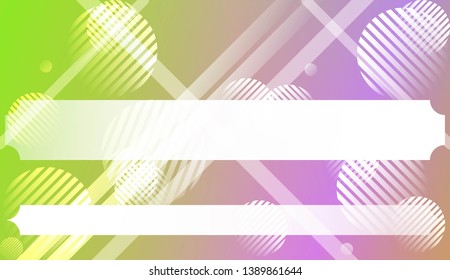Futuristic Technology Style With Geometric Design, Shapes. For Business Presentation Wallpaper, Flyer, Cover. Vector Illustration with Color Gradient