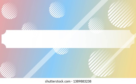 Futuristic Technology Style With Geometric Design, Shapes. For Flyer, Brochure, Booklet And Websites Design Vector Illustration with Color Gradient