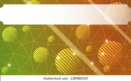 Futuristic Technology Style With Geometric Design, Shapes. Triangles, line, circle. For Business Presentation Wallpaper, Flyer, Cover. Vector Illustration with Color Gradient