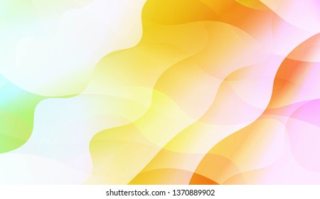 Futuristic Technology Style With Wave Design, Shapes. Blurred Gradient Texture Background. For Ad, Presentation, Card. Vector Illustration