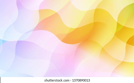 Futuristic Technology Style With Wave Design, Shapes. Blurred Gradient Texture Background. For Ad, Presentation, Card. Vector Illustration